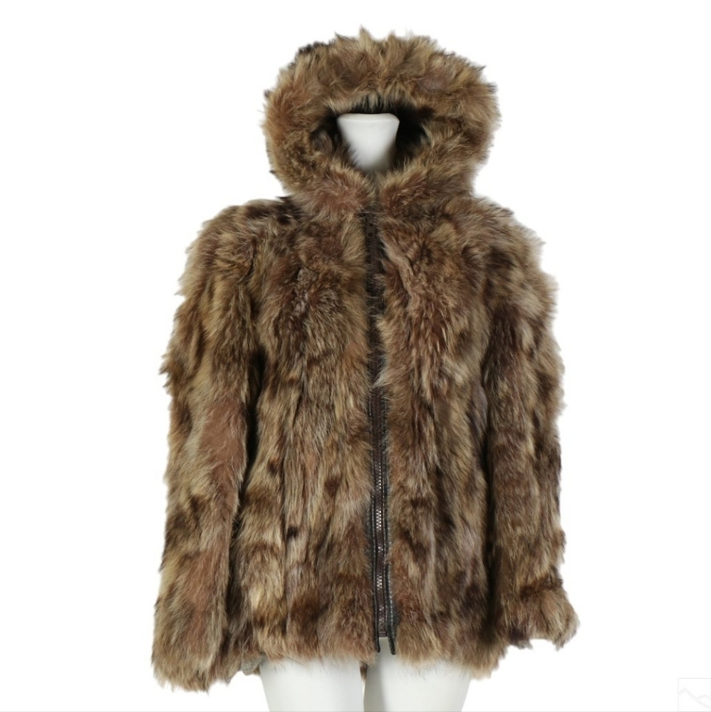 Christie Brothers Designer Ladies Fur Parka Coat